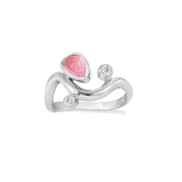 Rabinovich Pink Willow ring 80310376