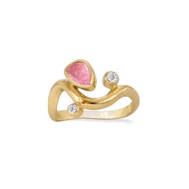 Rabinovich Pink Willow ring 80320376