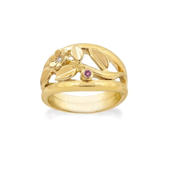 Rabinovich Leaf Vine ring 81620371