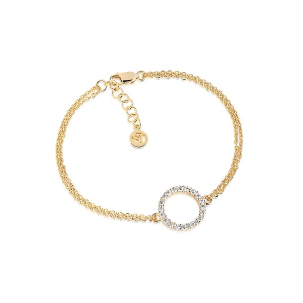 Sif Jakobs Biella Grande armbnd SJ-B338(1)-CZ(YG)