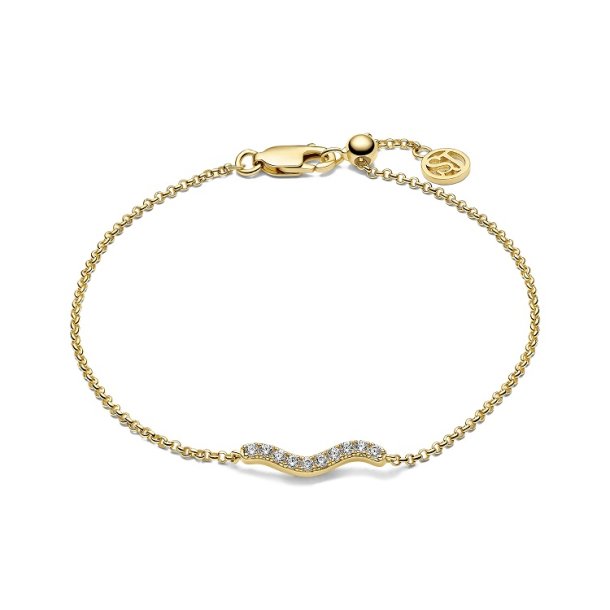 Sif Jakobs Ellera Waves Pianura armbnd SJ-B3859-CZ-YG