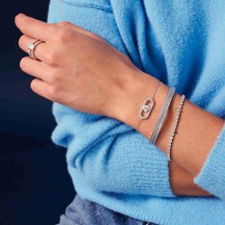 Sif Jakobs Feline Concavo Bangle SJ-BG2392-GBL