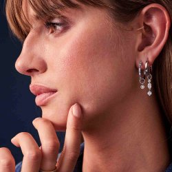 Sif Jakobs Ghiera Uno Hoop rerings vedhng SJ-CH2370-CZ