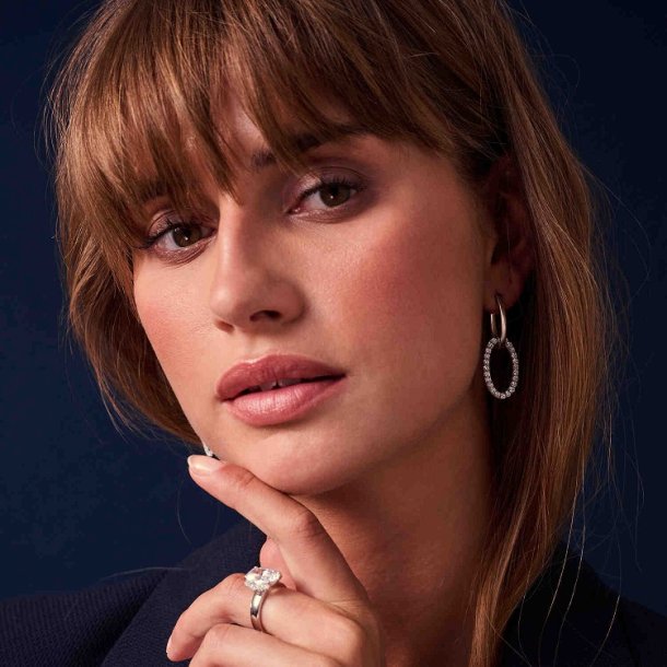 Sif Jakobs Ellisse Due reringe SJ-E2310-CZ-YG