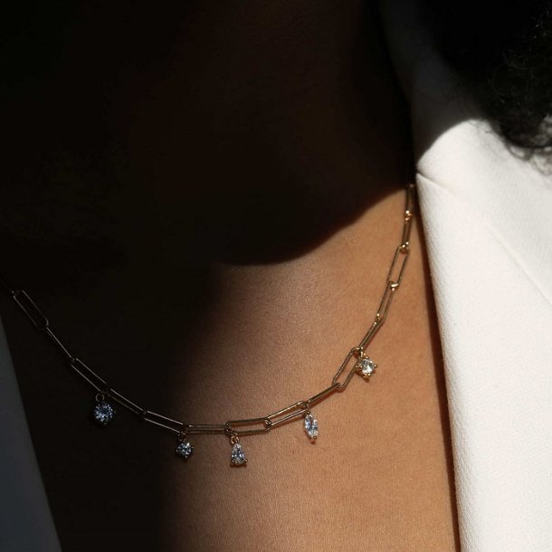 Sif Jakobs - Rimini halskde forgyldt 