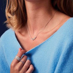 Sif Jakobs Ellisse Cinque halskde SJ-N2332-CZ-YG