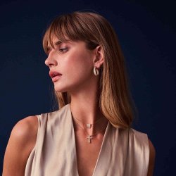 Sif Jakobs Belluno Croce halskde SJ-N2394-CZ-YG