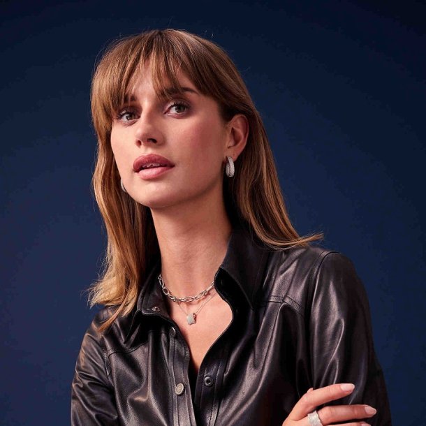 Sif Jakobs Felline Concavo Pendant halskde SJ-P2391-CZ