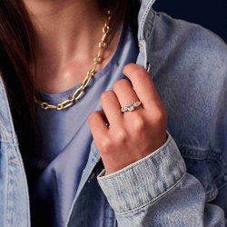 Sif Jakobs Ellisse Tre ring SJ-R2340-CZ-YG