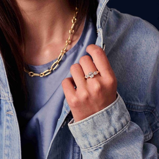 Sif Jakobs Ellisse Tre ring SJ-R2340-CZ-YG