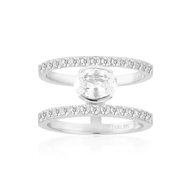 Sif Jakobs Ellisse Carezza Grande ring SJ-R2358-CZ