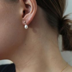 Siersbl reringe 8kt ferskvandsperle 30550140300