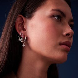 Sif Jakobs Stella Hoop Charm rerings vedhng SJ-CH2381-CZ