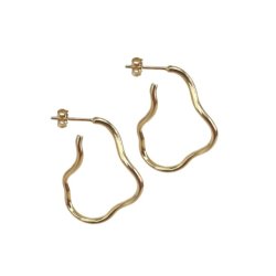 Aqua Dulce Curly Hoop reringe 5718