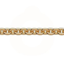 BNH - 14 kt. Anker Rund halskde 1,5 mm AR1404038F