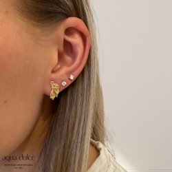 Aqua Dulce Koi Small Half Leaf reringe forgyldt 5609