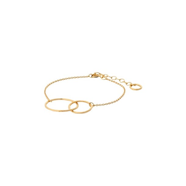 Pernille Corydon Double Plain armbnd B-224-GP