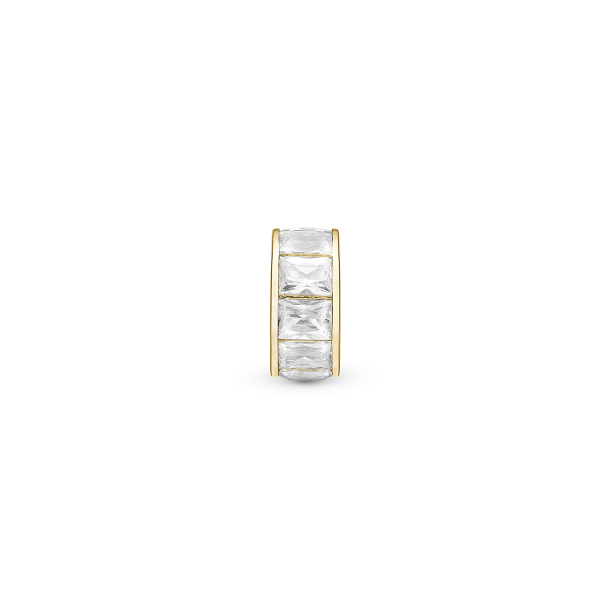 Christina White Baguette Charm 623-G303WHITE