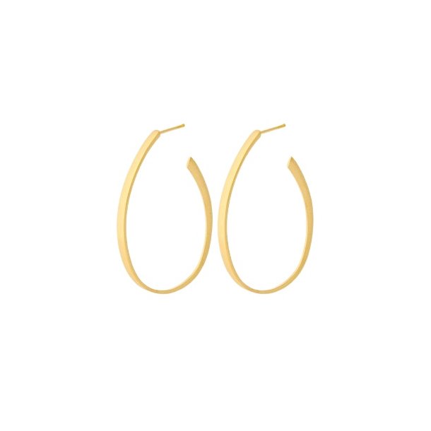 Pernille Corydon Oval creoler E-107-GP