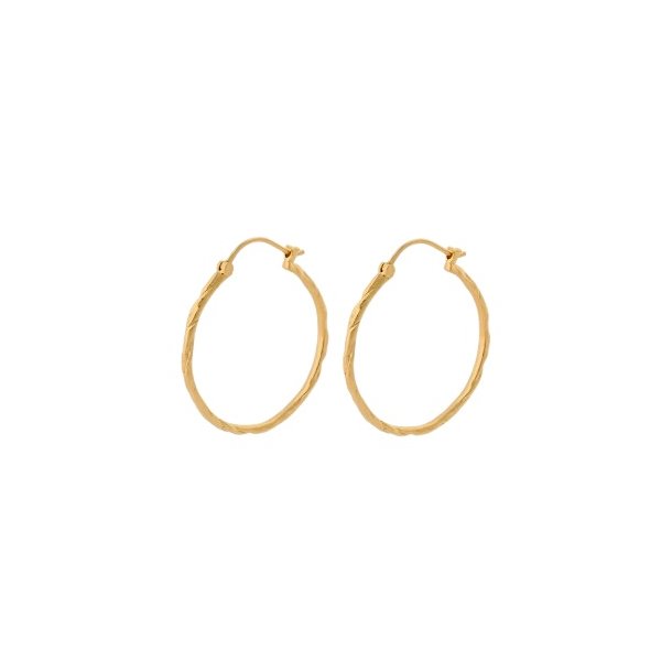 Pernille Corydon Small Ice creoler E-237-GP