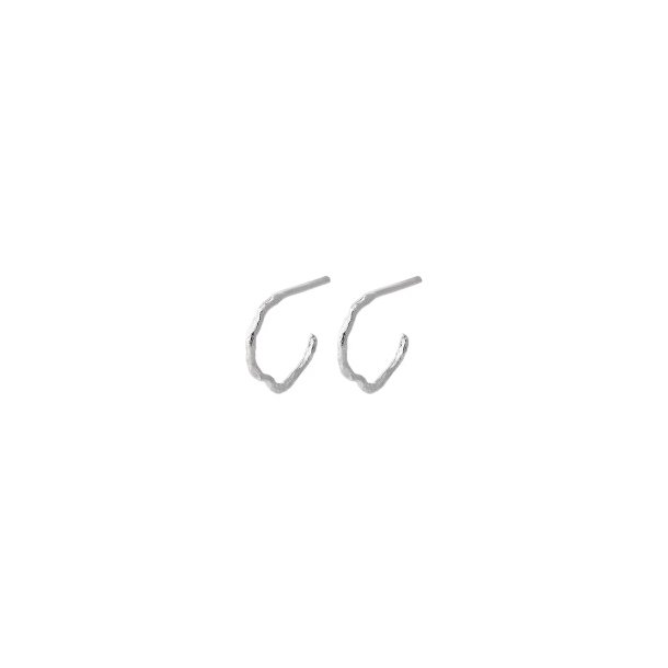 Pernille Corydon Twig Hoops reringe E-314-S