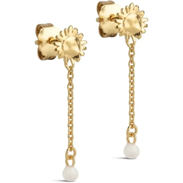 Enamel Sunshine Drop reringe E423GDaisy