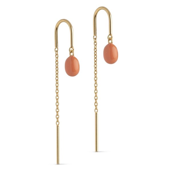 Enamel Eleanor Light Coral reringe E280GMLIGHTCORAL
