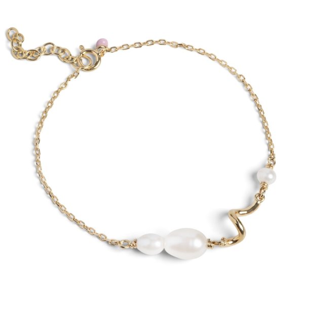 Enamel Pearlie Twist armbnd B113G