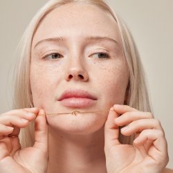 Enamel Twist halskde N106S