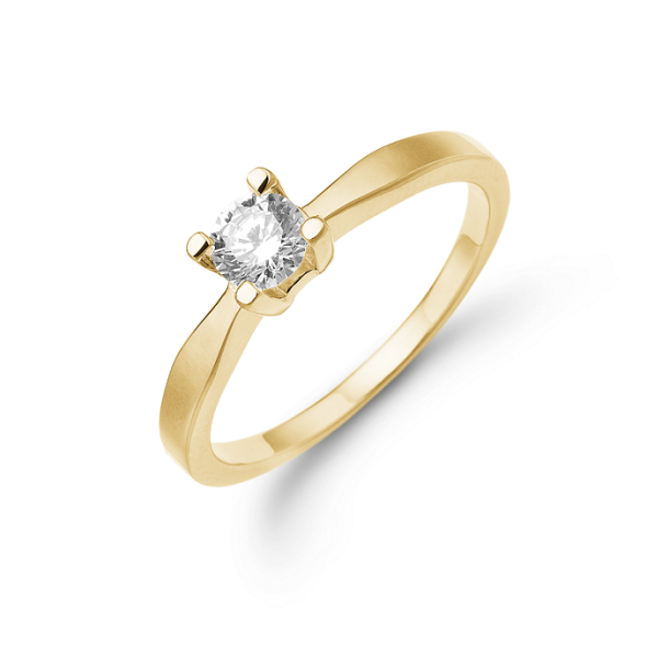 Eternity by Aagaard 14 kt ring med 0,30 ct.