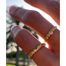  Hultquist Xander Pink ring