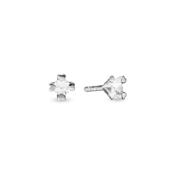 Mary slv reringe 2 x 0,05 ct. labgrown diamant 21947705