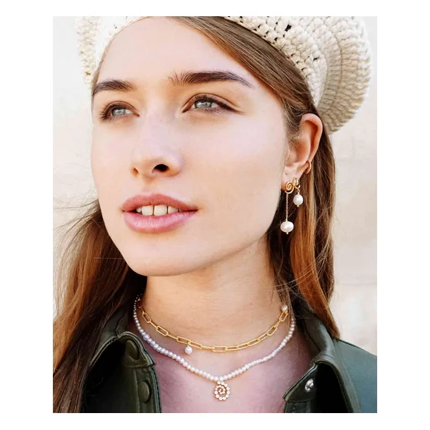 Hultquist - Halskde Milkyway forgyldt