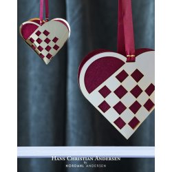 H C Andersen julepynt Hjerte 10 cm. 98862162000