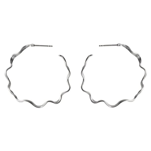Pernille Corydon Large Hellir hoops E-464-S