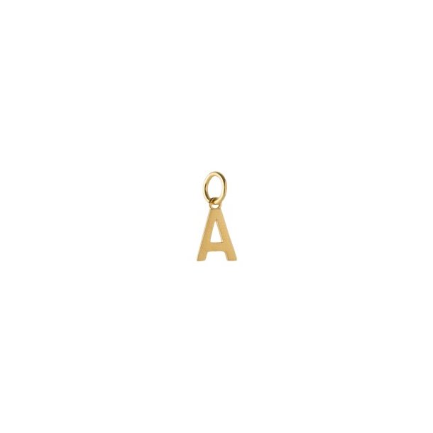 Pernille Corydon Love Letter A Pendant P-960-GP-A