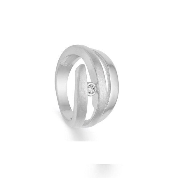 Randers Slv Ring i slv 500708M