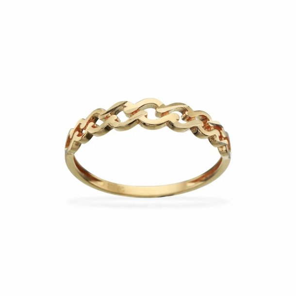 Scrouples Guld ring 8 kt. 711843