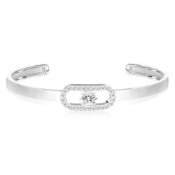 Sif Jakobs Ellisse Carezza Bangle SJ-BG2360-CZ