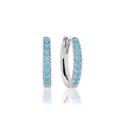 Sif Jakobs Ellera Medio Turkise reringe SJ-E2859-TQ