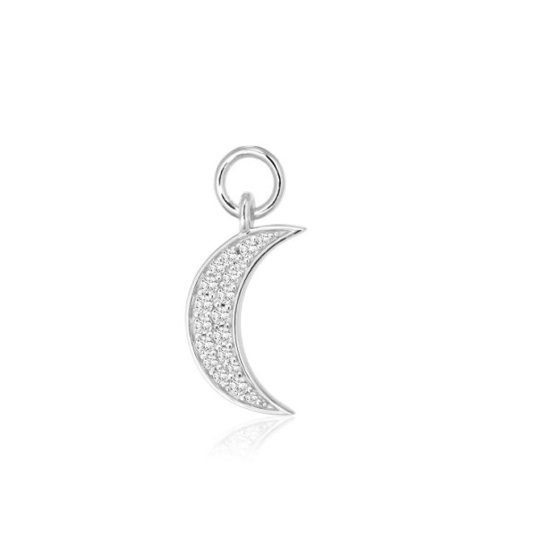 Sif Jakobs Luna Hoop Charm rerings vedhng SJ-CH2380-CZ