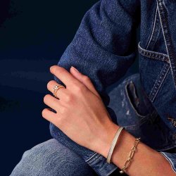 Sif Jakobs Ellisse Carezza Piccolo ring SJ-R2357-CZ-YG