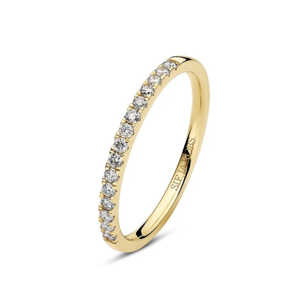 Sif Jakobs Alba ring 14 kt guld 0.23 ct. labgrown diamant SJ-R2515-WD-YG