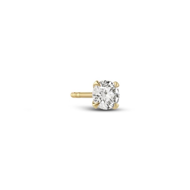 Sif Jakobs Solitaire Venice Piccolo rering 14 kt guld 0.11 ct. labgrown diamant SJ-E2501-WD-YG-1