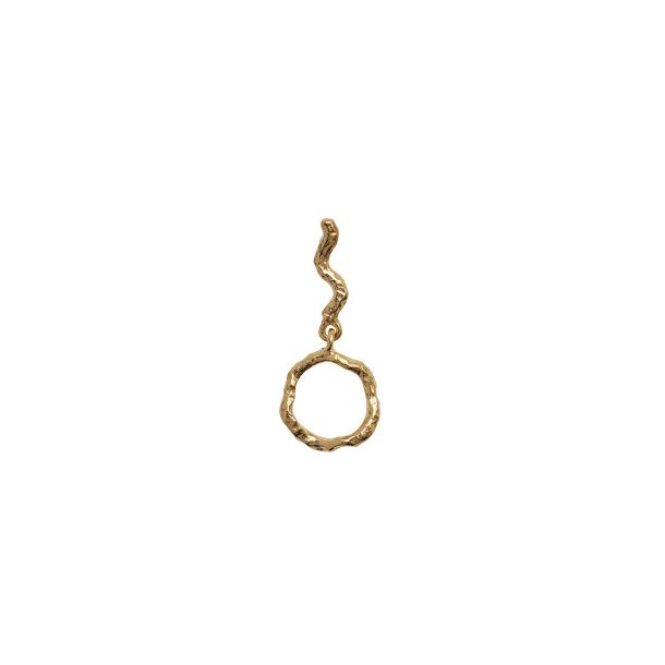 Stine A- Petit Wavy Dangling Circle 