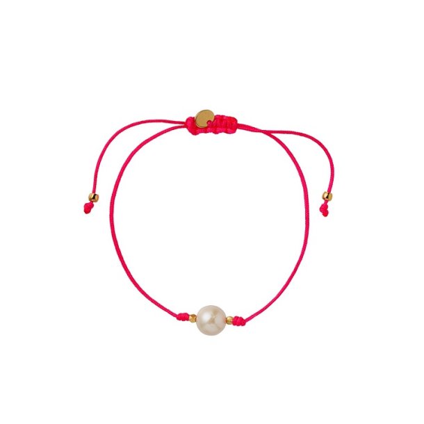 Stine A Big Pearl Berry armbnd pink 3213-02-OS