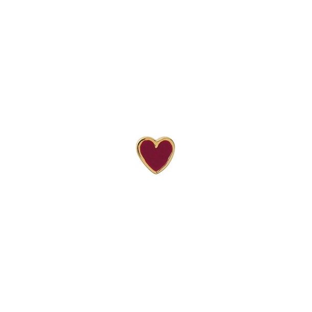 Stine A - Petit Love Heart Burgundy 1181-02-Burgundy