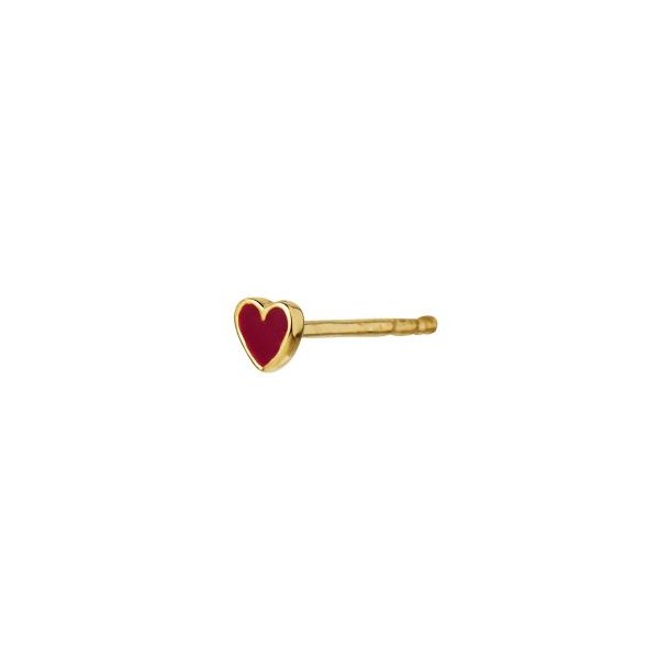 Stine A - Petit Love Heart Burgundy 1181-02-Burgundy