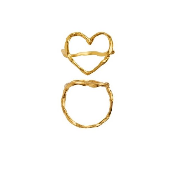 Stine A Funky Heart ring 4054-02