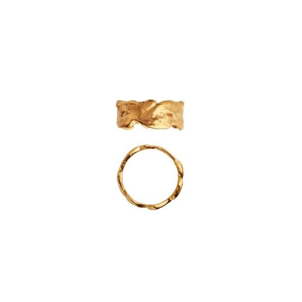 Stine A Gold Splash Lava ring 4052-02